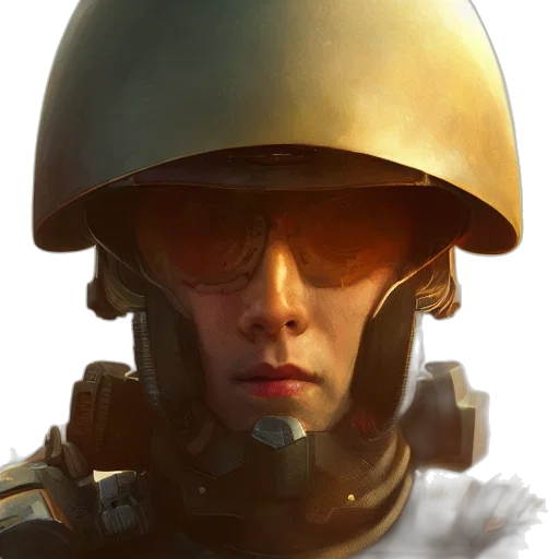 face, mask, robot, hat transparent PNG cut-out