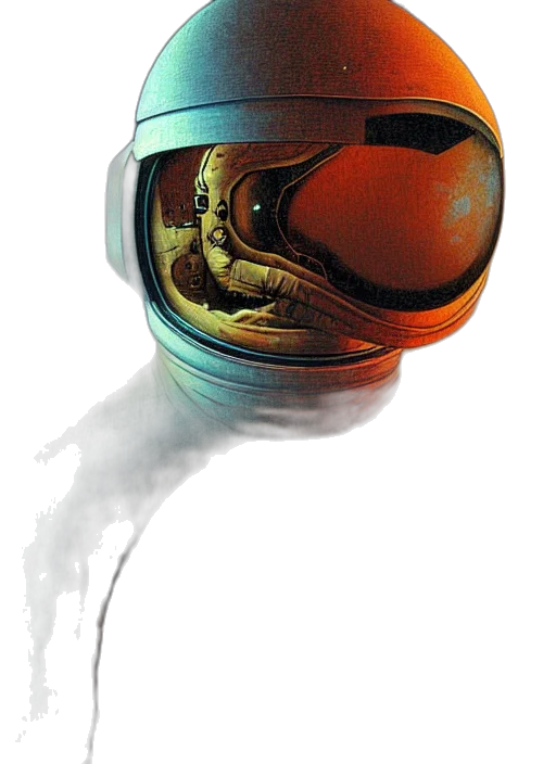mask, robot, face, jacket transparent PNG cut-out