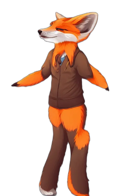 staff, jacket, animal, creature transparent PNG cut-out