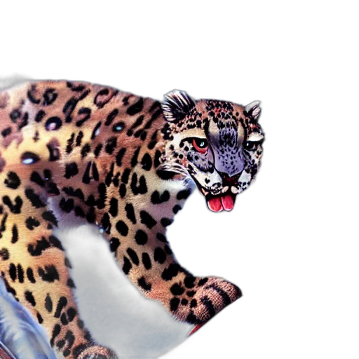 animal, creature, jewelry, 3d render transparent PNG cut-out