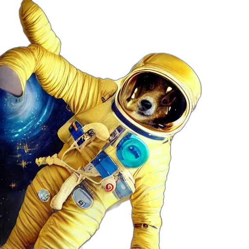robot, staff, concept art, outer space transparent PNG cut-out