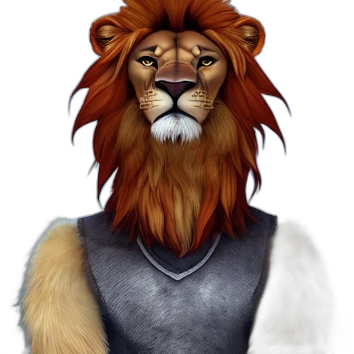 staff, crown, animal, fantasy art transparent PNG cut-out
