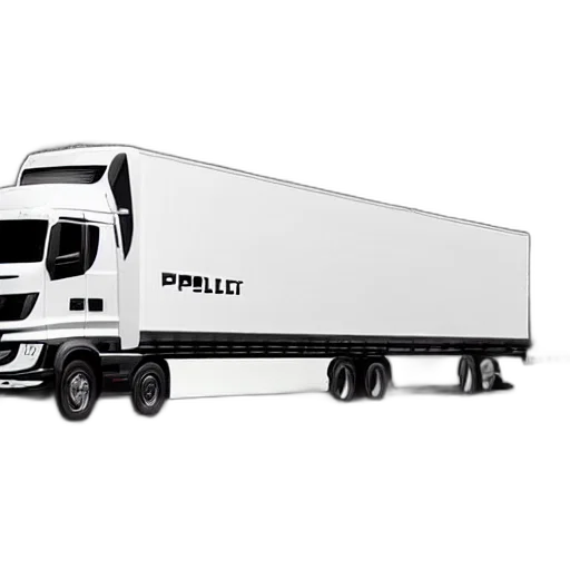 photorealistic, 3d render, lorry, truck transparent PNG cut-out