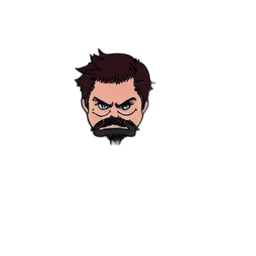 face, staff, pixel art, cartoon transparent PNG cut-out