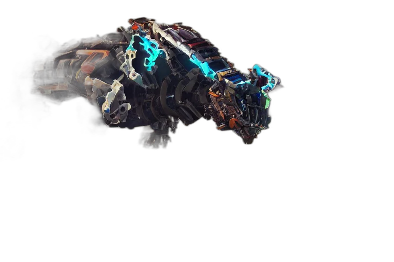 robot, weapon, dragon, creature transparent PNG cut-out