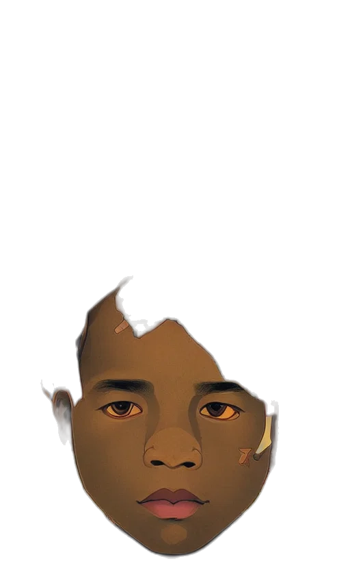 mask, face, creature, dragon transparent PNG cut-out