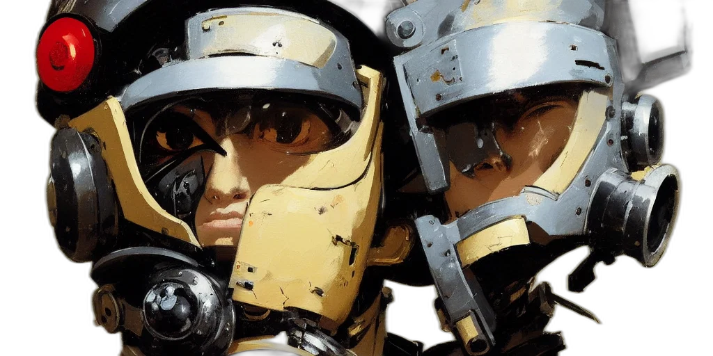 mask, concept art, comic book art, photorealistic transparent PNG cut-out