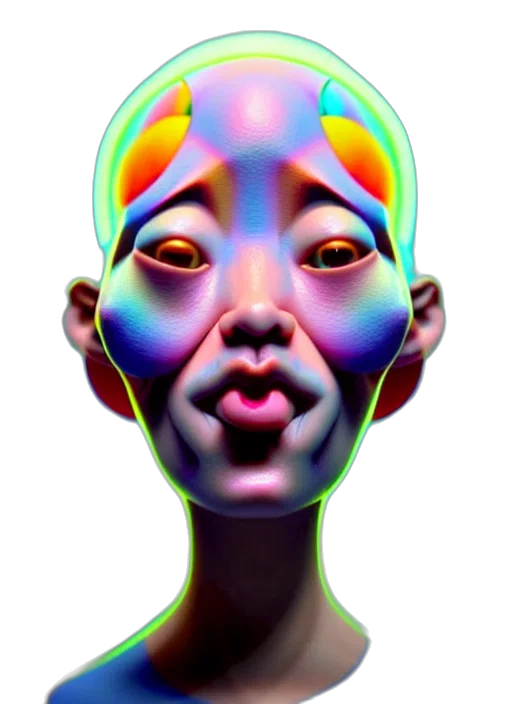 face, mask, robot, jewelry transparent PNG cut-out
