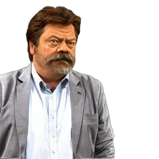 face, jacket, hair, staff transparent PNG cut-out