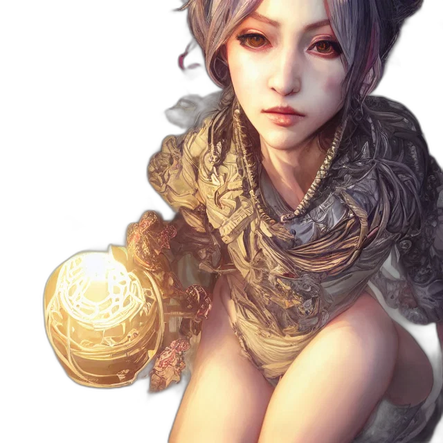 jewelry, mask, face, staff transparent PNG cut-out