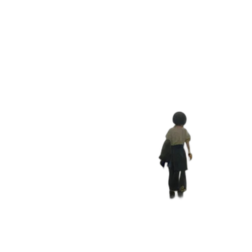 robot, creature, staff, weapon transparent PNG cut-out