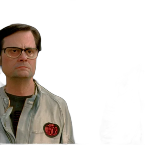 jacket, staff, outer space, film transparent PNG cut-out