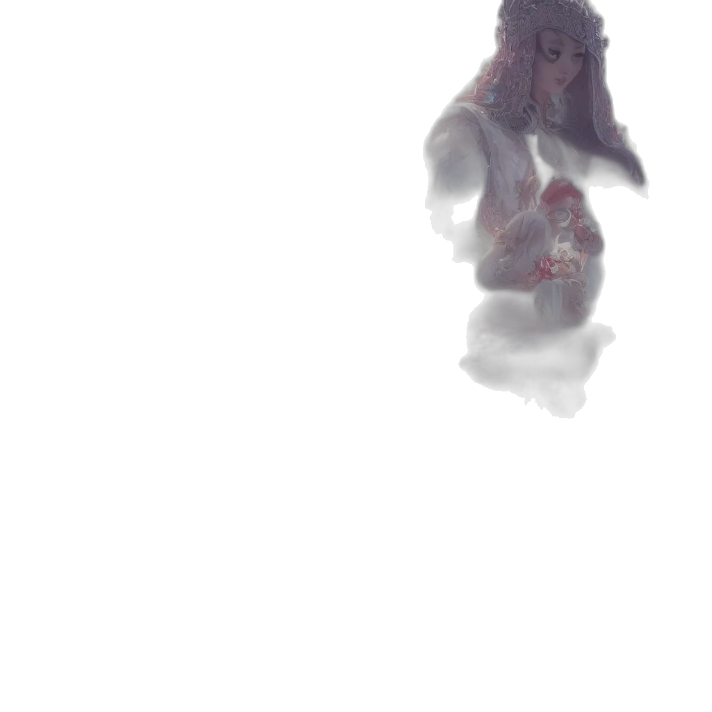 creature, face, robot, dress transparent PNG cut-out