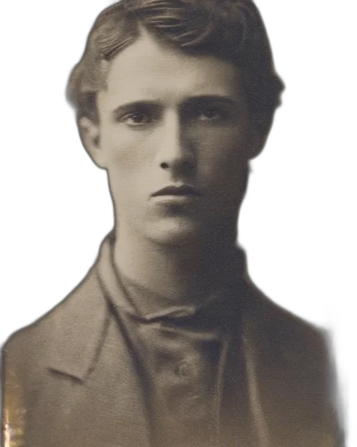 face, staff, hat, jacket transparent PNG cut-out