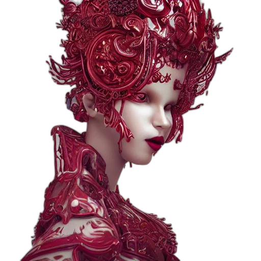 mask, robot, crown, face transparent PNG cut-out