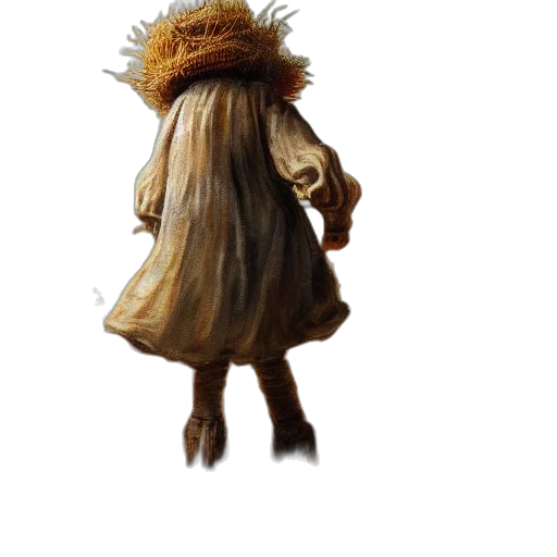 hat, dress, jacket, hair transparent PNG cut-out