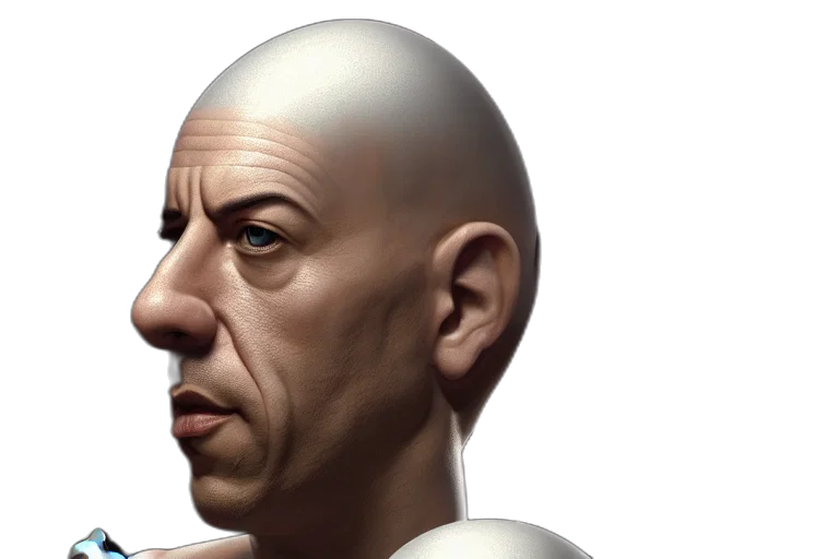 face, mask, robot, creature transparent PNG cut-out