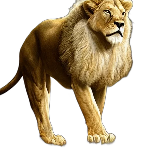 animal, crown, staff, creature transparent PNG cut-out