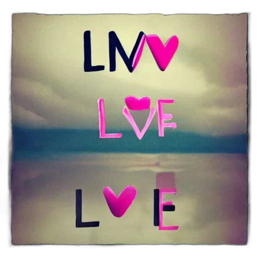 live, laugh, love transparent PNG cut-out