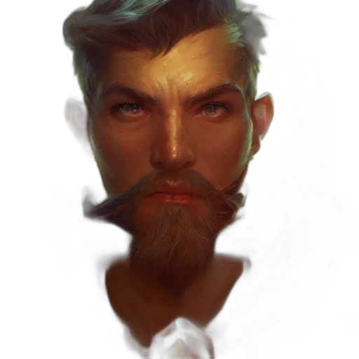 face, mask, staff, dragon transparent PNG cut-out