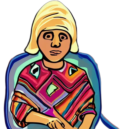 face, jewelry, staff, cartoon transparent PNG cut-out