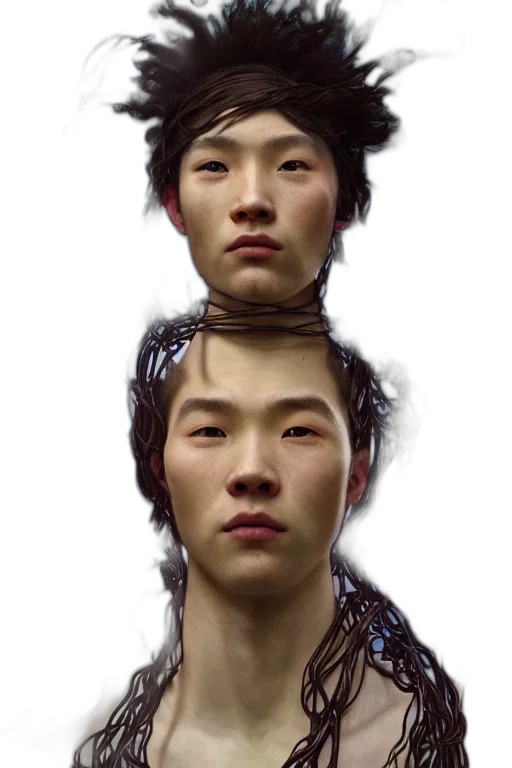 face, crown, hair, hat transparent PNG cut-out