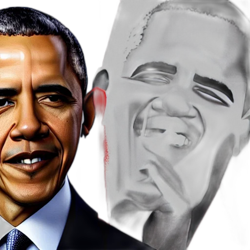 face, photorealistic, cartoon, pencil sketch transparent PNG cut-out