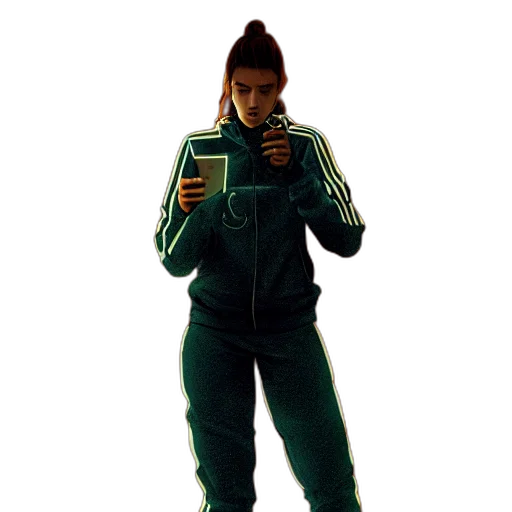 jacket, staff, weapon, concept art transparent PNG cut-out