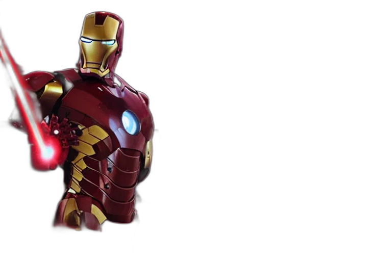 robot, 3d render, concept art, comic book art transparent PNG cut-out