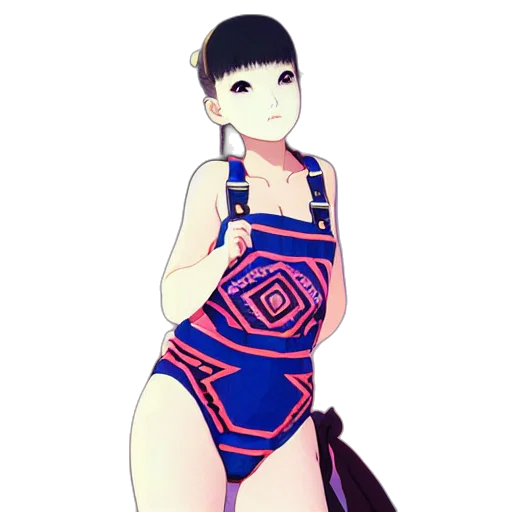 dress, mask, robot, anime transparent PNG cut-out
