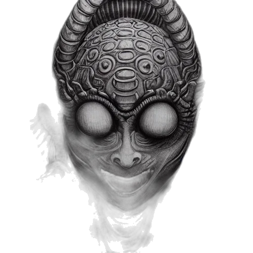 mask, face, creature, crown transparent PNG cut-out