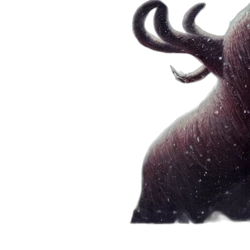 creature, dragon, hair, animal transparent PNG cut-out