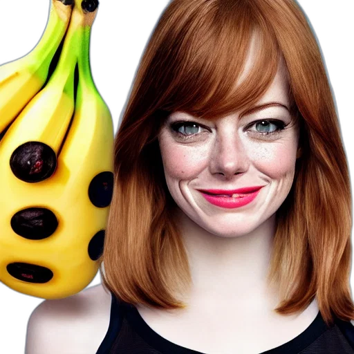 hair, photorealistic, cartoon, banana transparent PNG cut-out