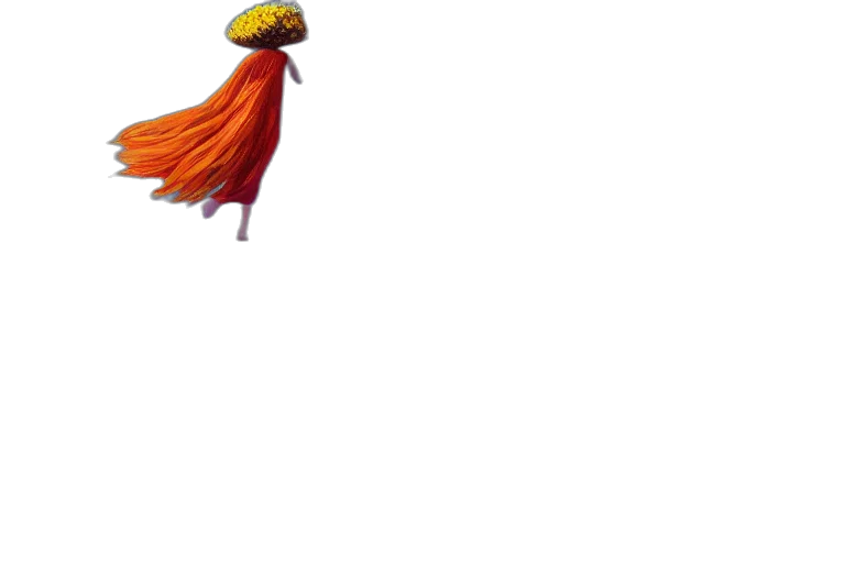 staff, crown, hat, dress transparent PNG cut-out