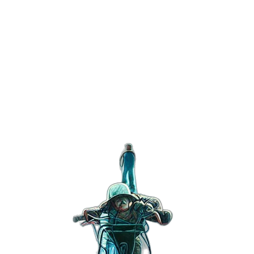 robot, car, jacket, sword transparent PNG cut-out
