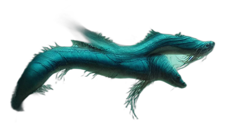 dragon, creature, animal, hair transparent PNG cut-out