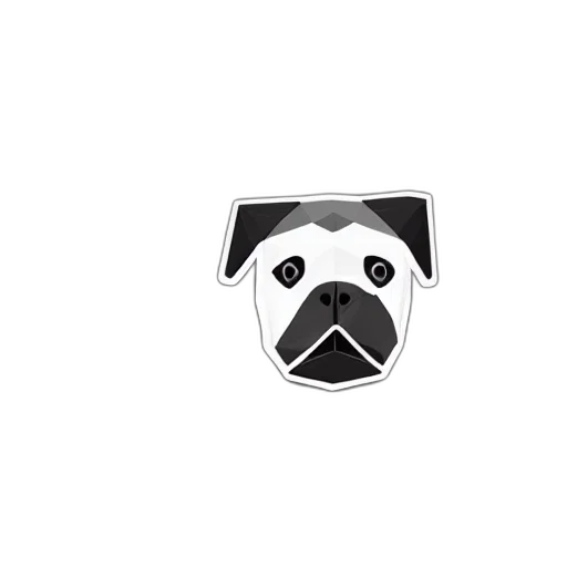 animal, face, cartoon, pixel art transparent PNG cut-out