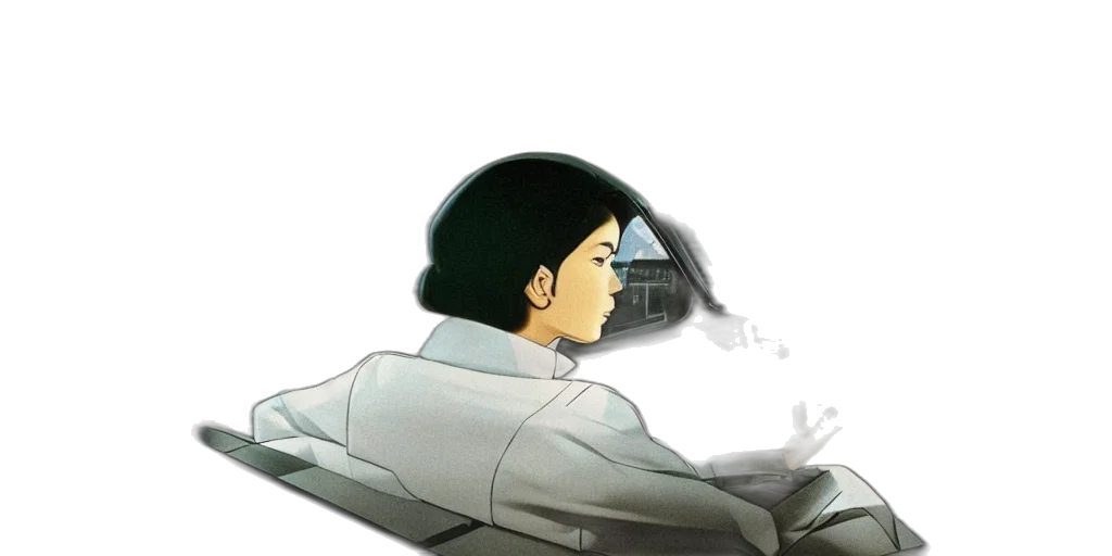 car, jacket, face, mask transparent PNG cut-out