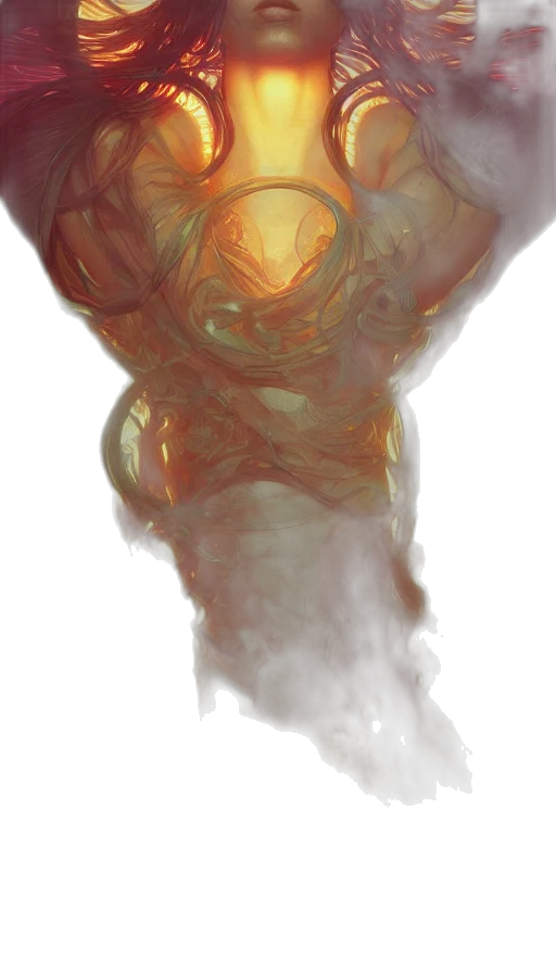 creature, mask, dragon, crown transparent PNG cut-out