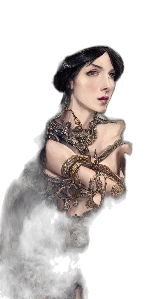 jewelry, dress, crown, face transparent PNG cut-out
