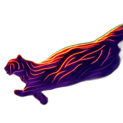 dragon, animal, hair, creature transparent PNG cut-out