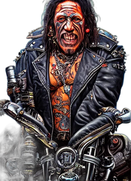 jacket, face, comic book art, photorealistic transparent PNG cut-out