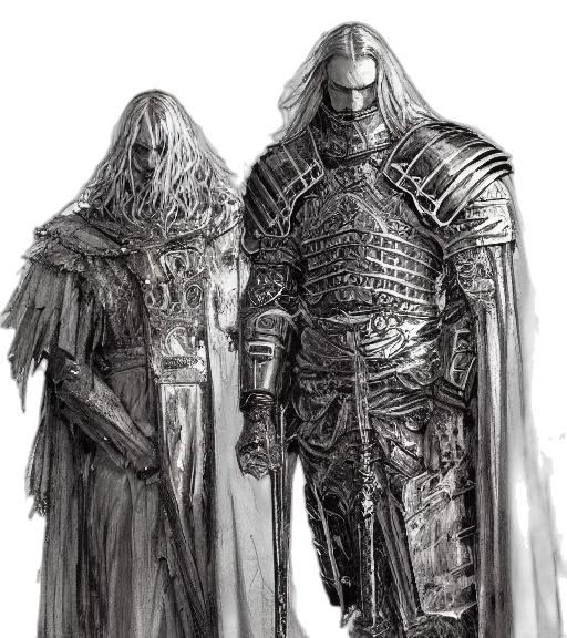 sword, concept art, fantasy art, comic book art transparent PNG cut-out