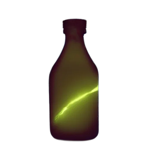 bottle, dress, hair, weapon transparent PNG cut-out
