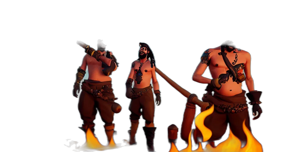 staff, weapon, concept art, 3d render transparent PNG cut-out