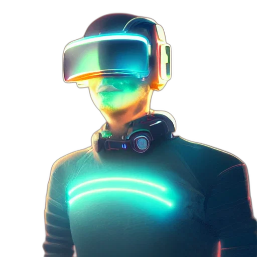 robot, mask, face, staff transparent PNG cut-out