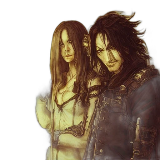 fantasy art, concept art, photorealistic, comic book art transparent PNG cut-out