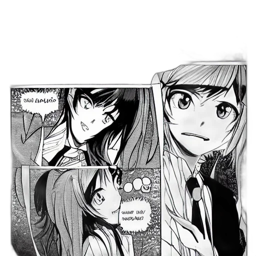 anime, comic book art, cartoon, concept art transparent PNG cut-out