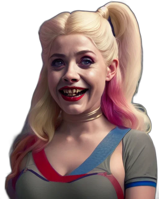 face, comic book art, cartoon, photorealistic transparent PNG cut-out