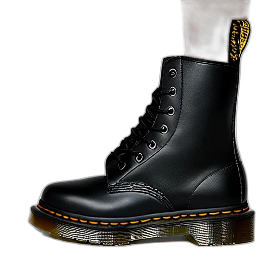 shoes, 3d render, photorealistic, black transparent PNG cut-out